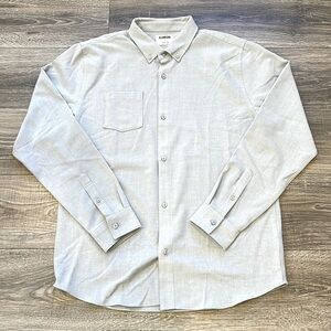 Mens LINKSOUL full button down with pocket shirt